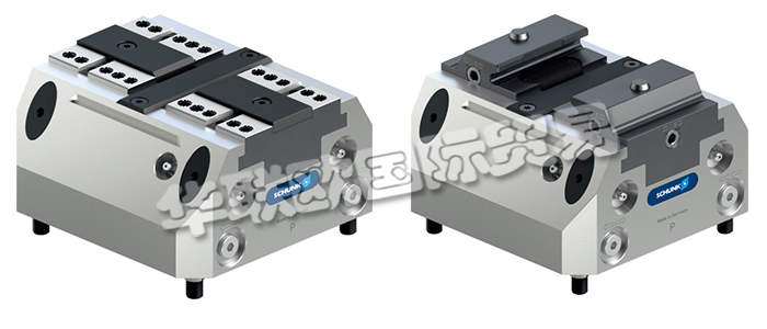 雄克二爪氣缸中的TANDEM系列氣動(dòng)夾具可在受限空間內(nèi)實(shí)現(xiàn)高夾持力。廣泛的產(chǎn)品范圍，其中包括氣動(dòng)夾具，具有標(biāo)準(zhǔn)夾爪行程、長(zhǎng)行程、利用固定夾爪進(jìn)行夾持、卡爪快換系統(tǒng)或感應(yīng)式卡爪監(jiān)控，始終提供最適合您應(yīng)用的產(chǎn)品。雄克二爪氣缸有極其緊湊的設(shè)計(jì)，高達(dá) 55 kN 的極高夾持力，夾持力可通過(guò)氣壓調(diào)節(jié)，中央機(jī)床側(cè)中央潤(rùn)滑，標(biāo)配為兩個(gè)爪接口。